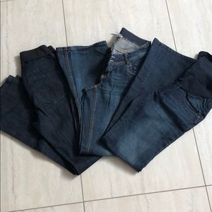 (SOLD) Maternity jeans bundle